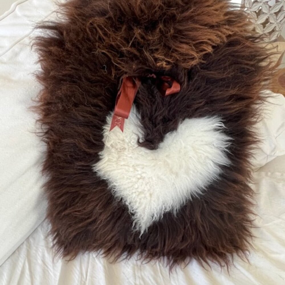 Scottish Highlands Sheepskin Hot Water bottle Cover